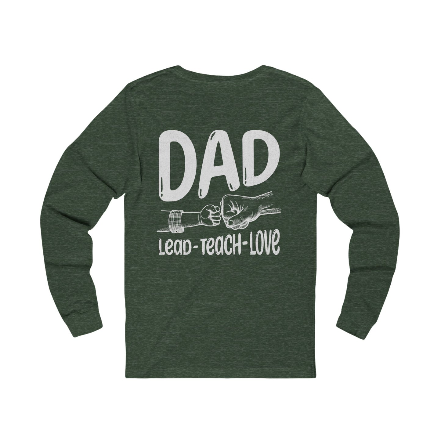 Dad Oversized T-Shirt – Lead, Teach, Love | Father’s Day Gift