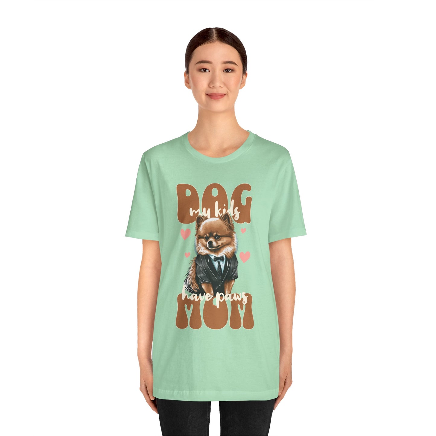 Dog Mom T-Shirt | Cute Pet Lover Unisex Tee - FPD