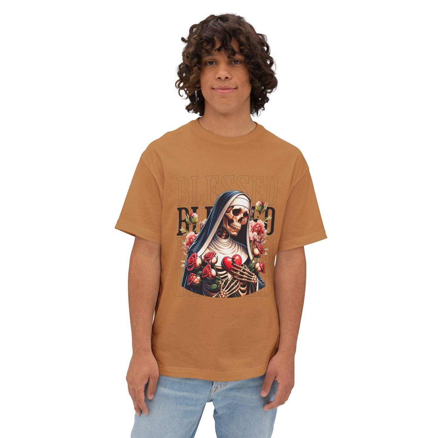 FPD - Blessed Oversized Tee – Minimalist Faith & Gratitude Shirt