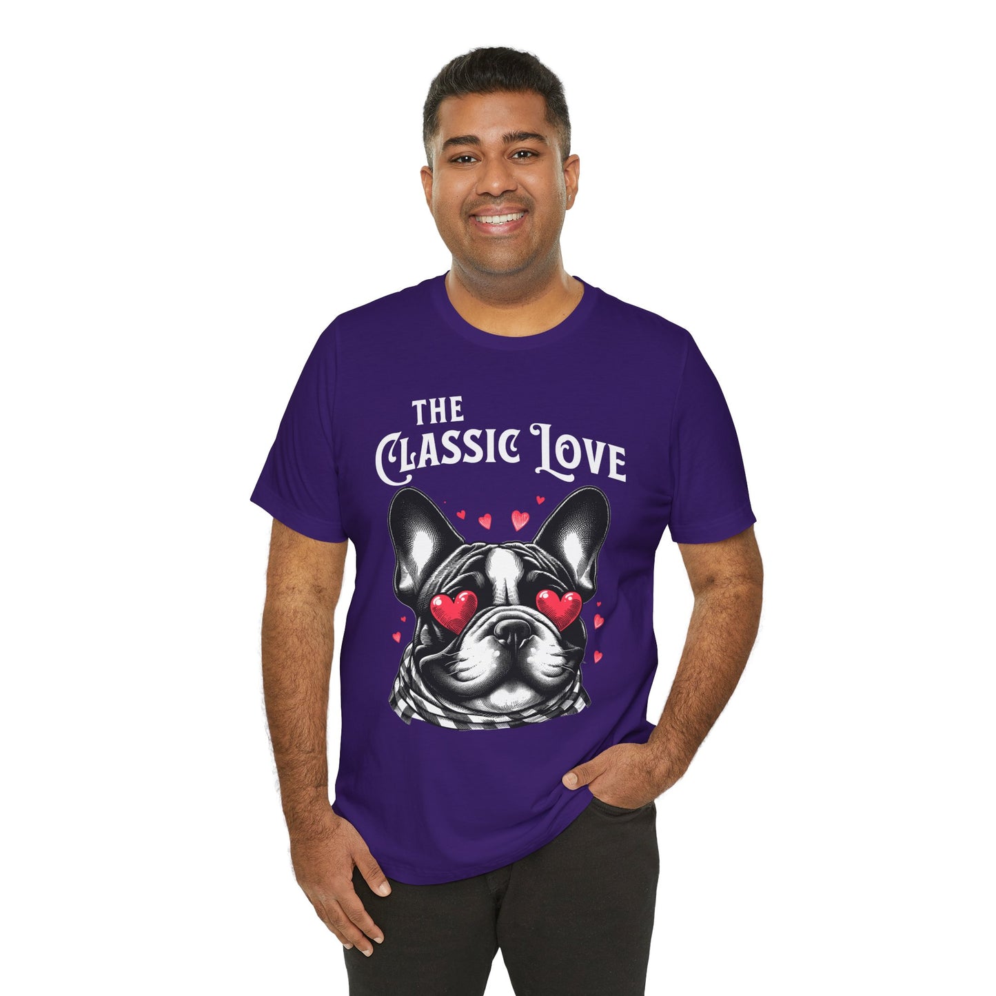 FPD - Unisex T-shirt - Pug Classic Love Tee – Cute Dog Lover Statement Shirt