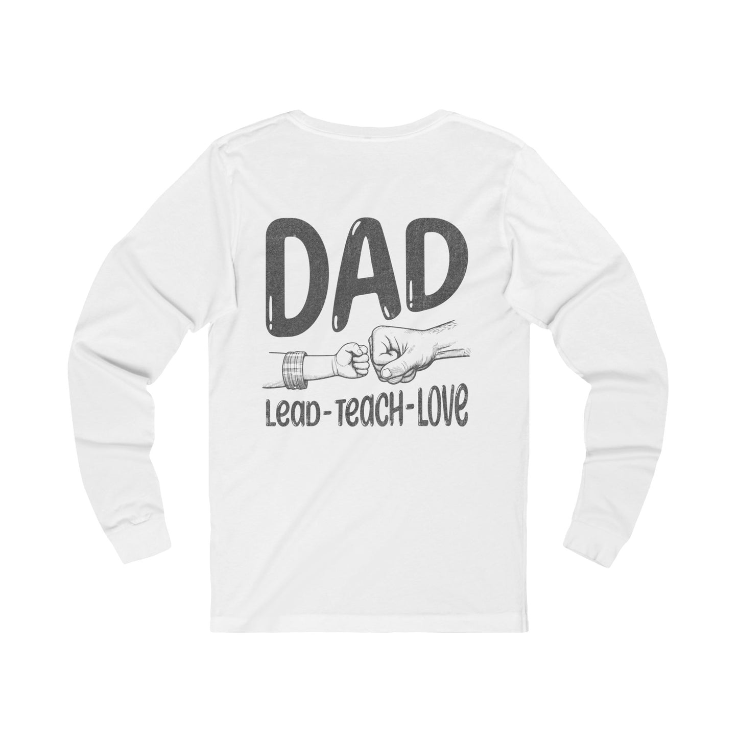 Dad Oversized T-Shirt – Lead, Teach, Love | Father’s Day Gift