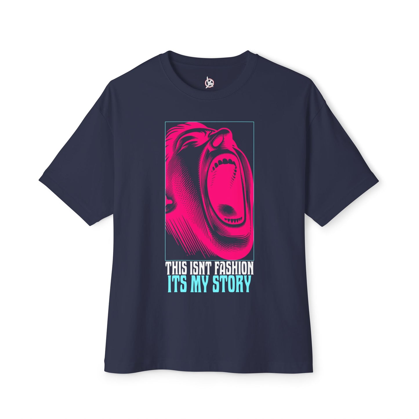 FPD - This Isn’t Fashion, It’s My Story Oversized Tee – Self-Expression Shirt