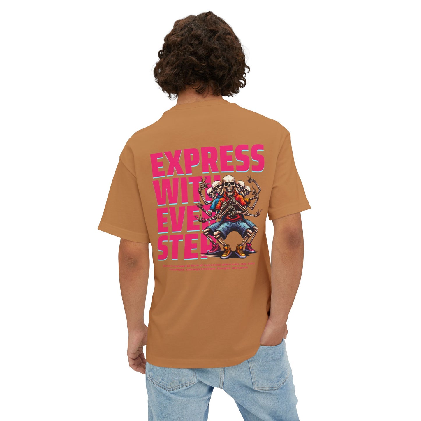 F&BPD - Express With Every Step Oversized Tee – Statement Streetwear