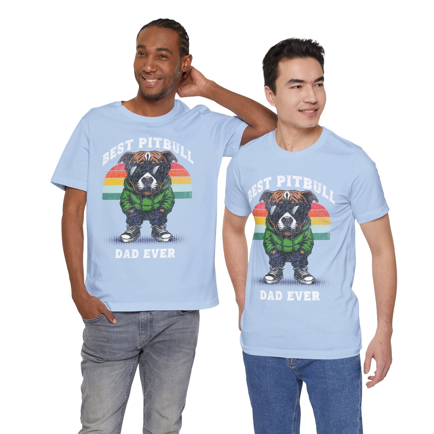 FPD - Unisex T-shirt - Best Pitbull Dad Ever Tee – Dog Lover Statement Shirt