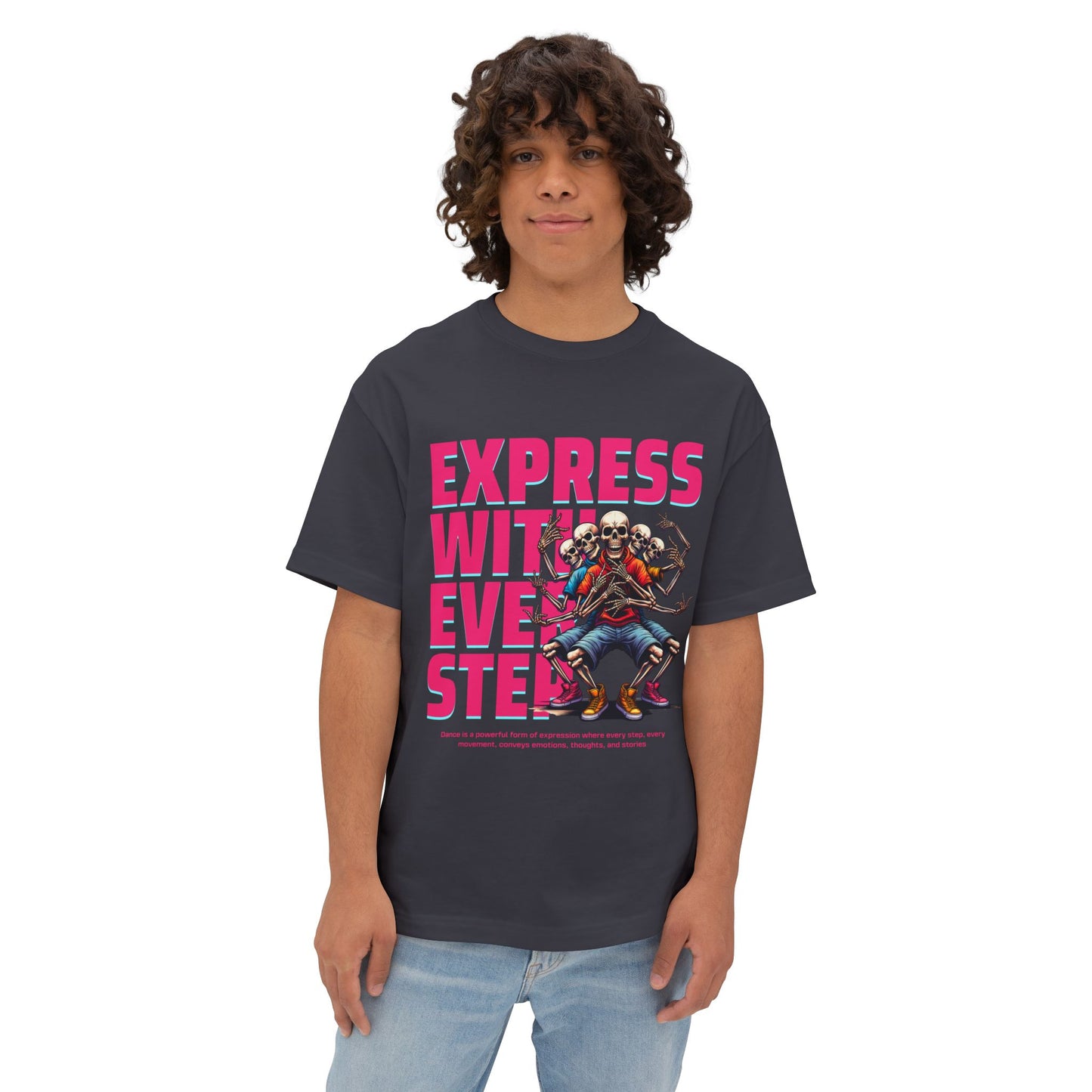 FPD - Express With Every Step Oversized Tee – Creative Confidence Shirt