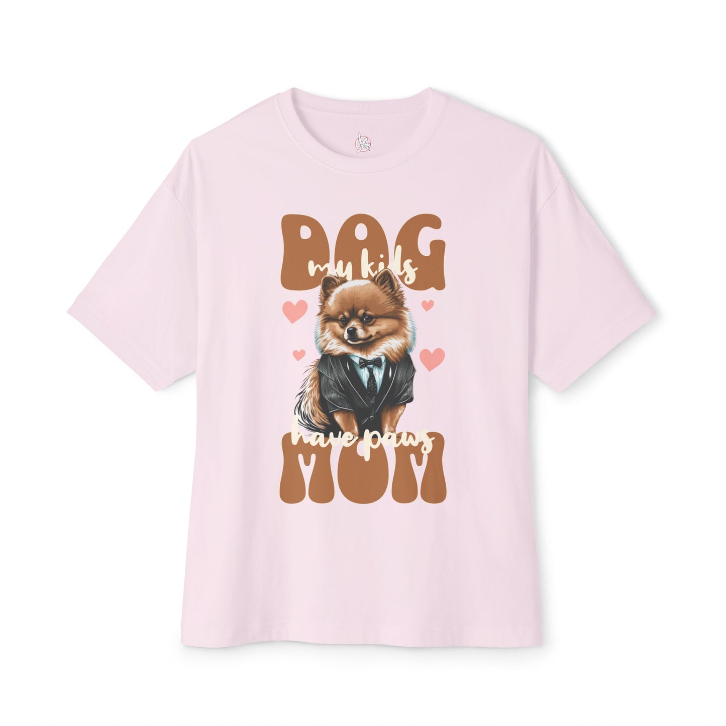 Oversized Dog Mom T-Shirt | Cute & Comfy Pet Lover Tee - FPD
