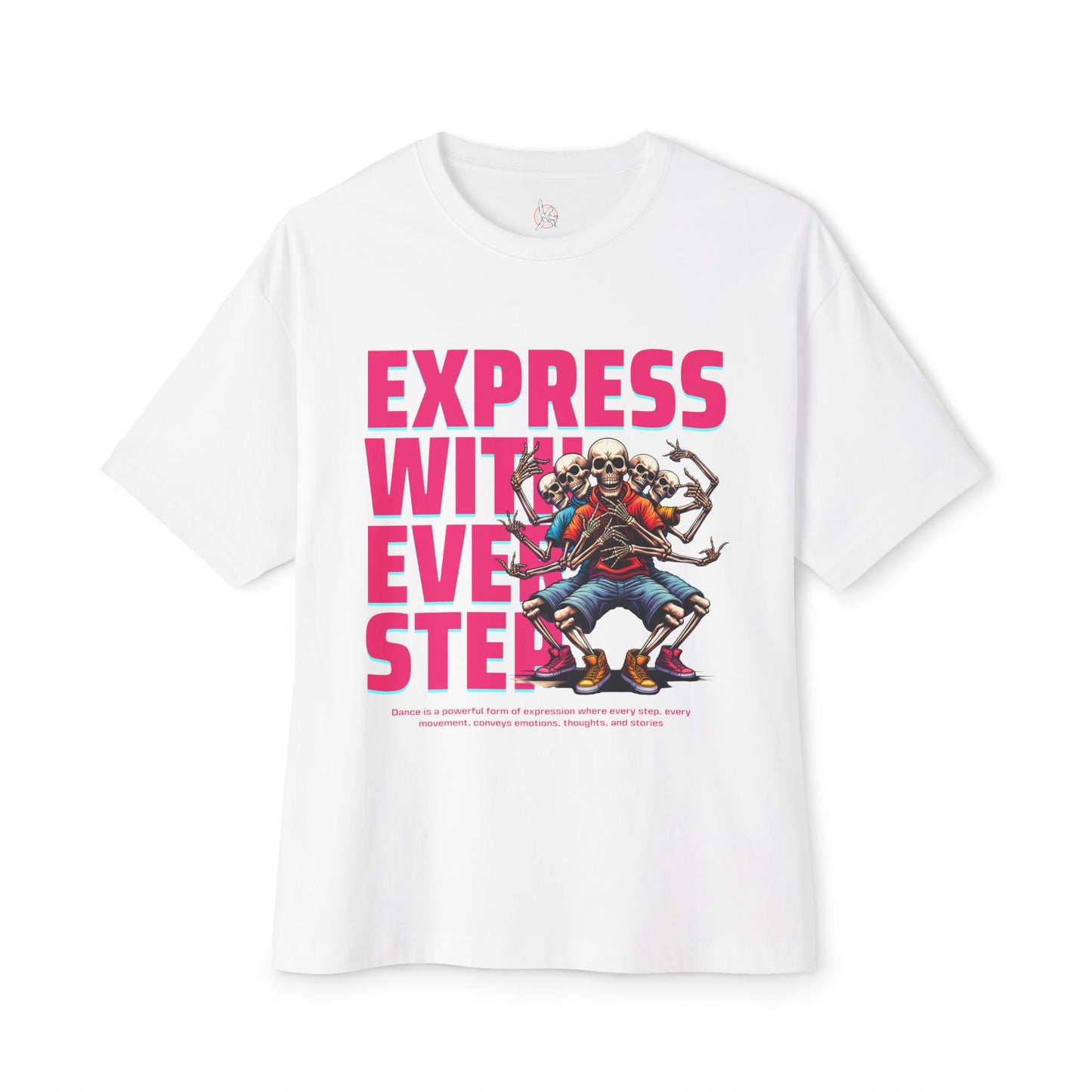 FPD - Express With Every Step Oversized Tee – Creative Confidence Shirt