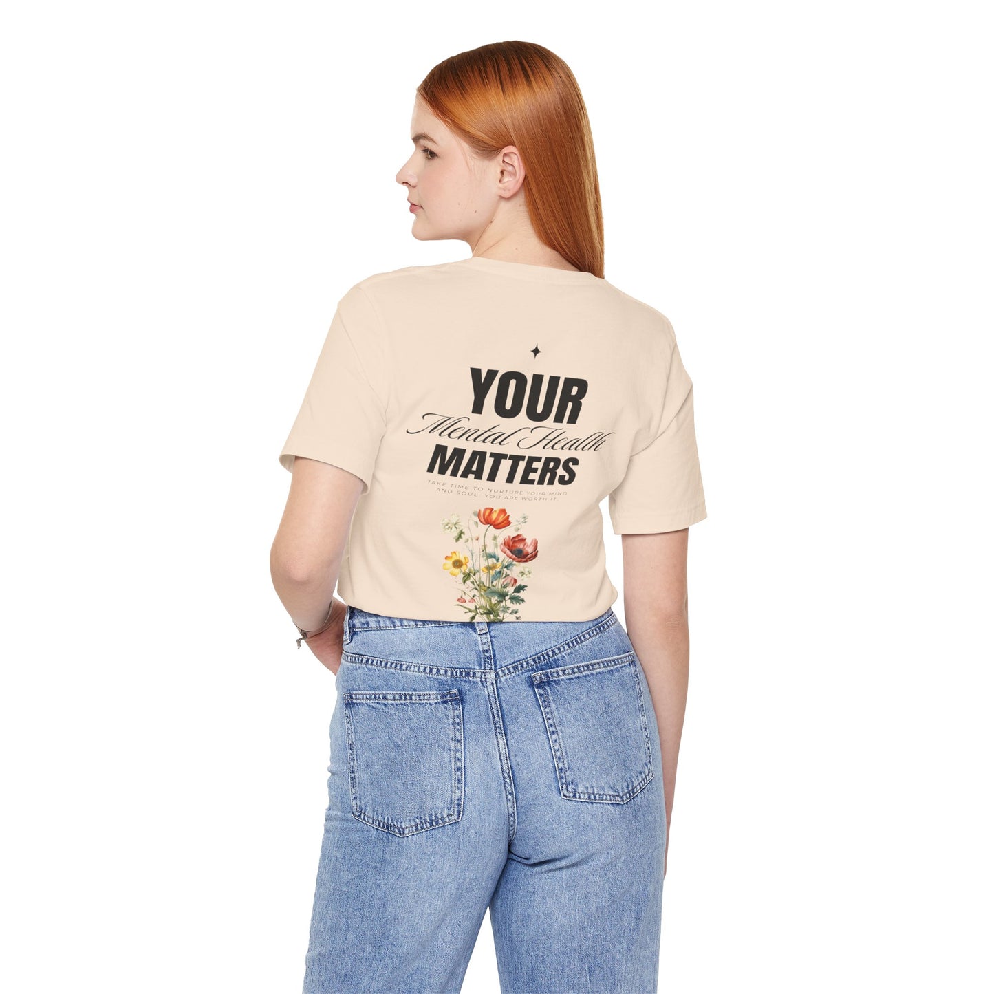 F&BPD - Unisex T-shirt - Your Mental Health Matters Tee – Awareness & Support Statement Shirt