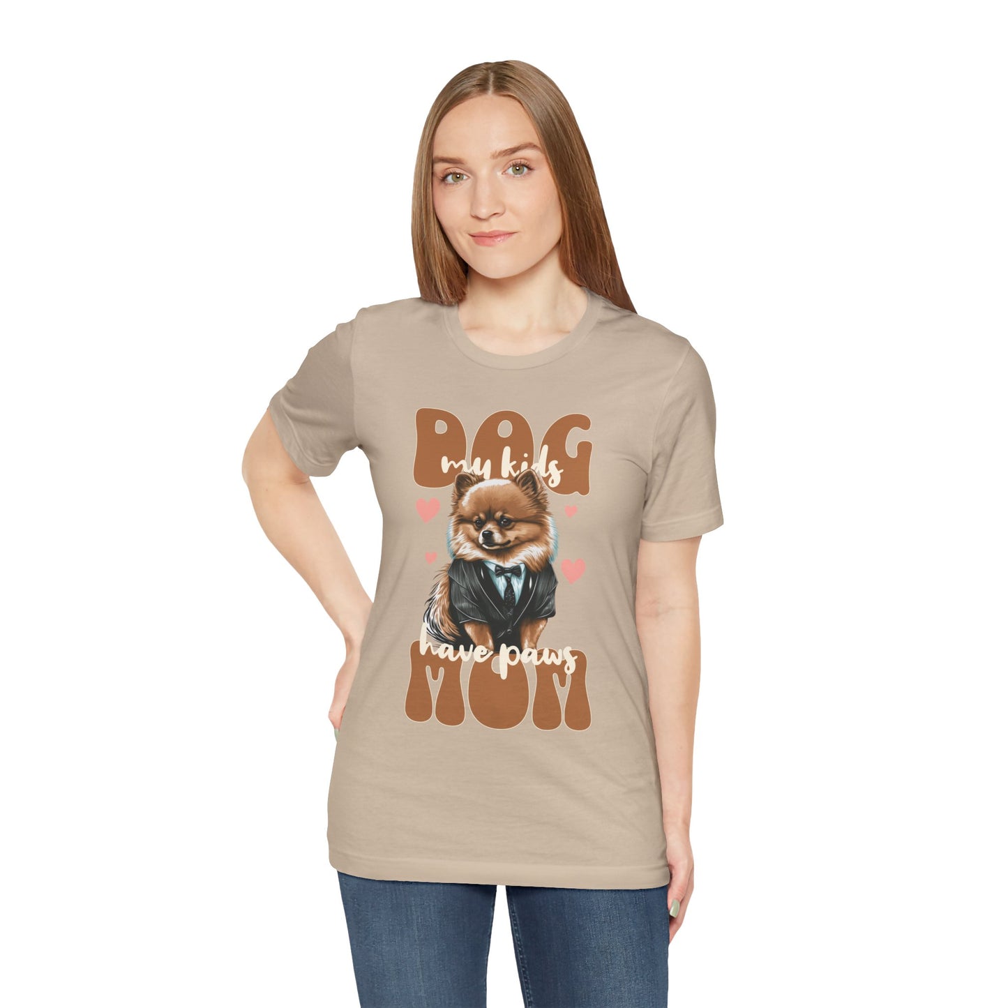Dog Mom T-Shirt | Cute Pet Lover Unisex Tee - FPD