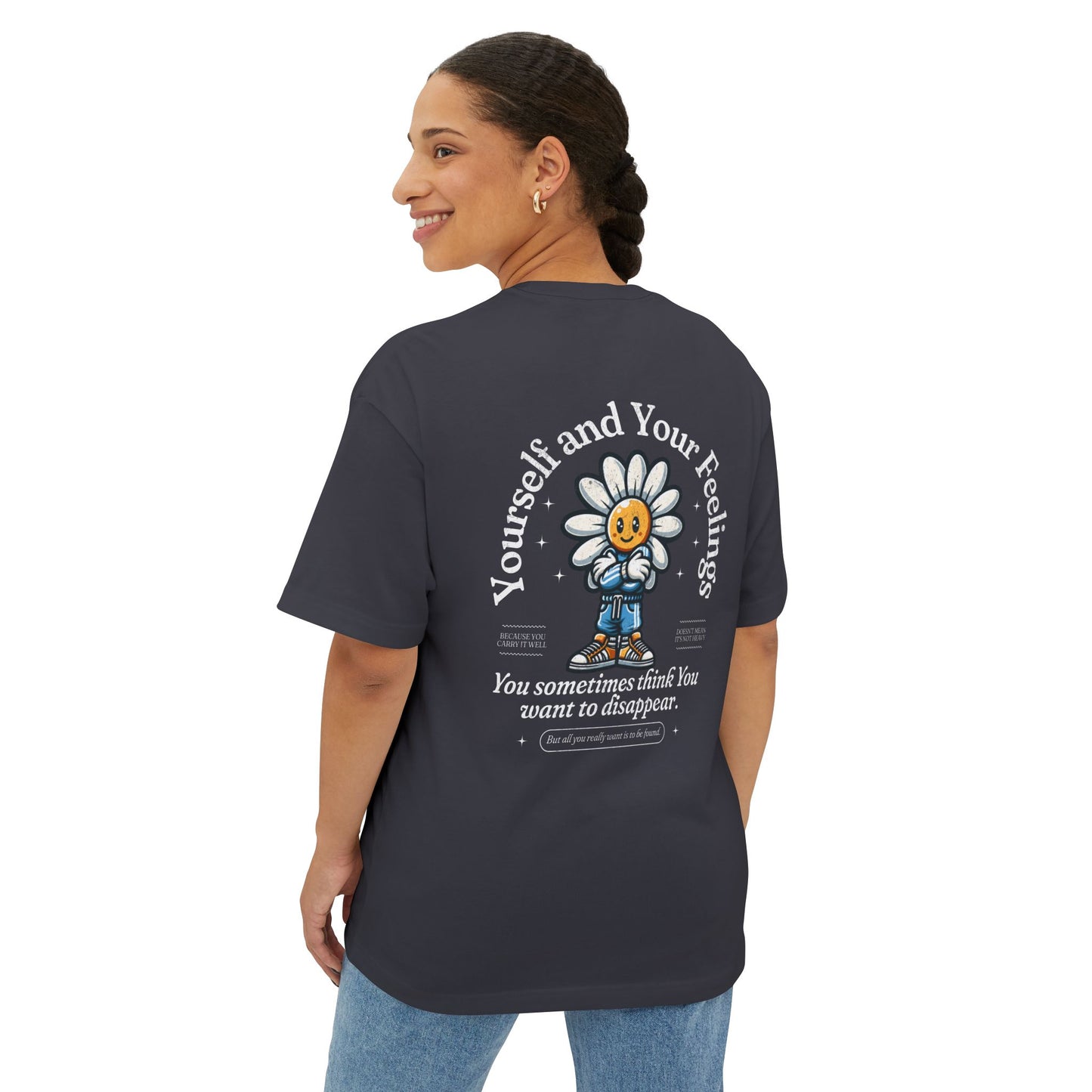 F&BPD - Yourself & Your Feelings Oversized Tee – Self-Awareness Streetwear