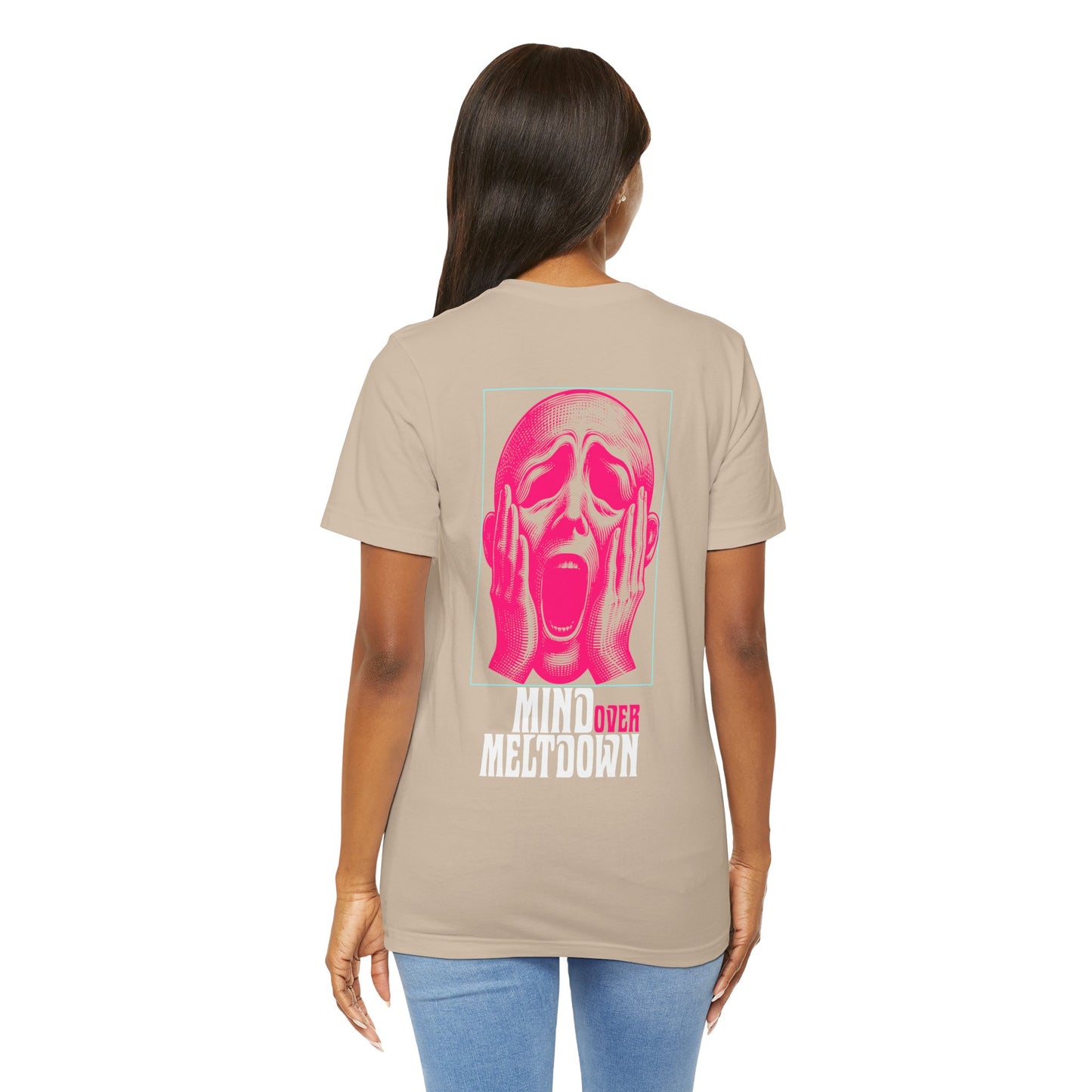 F&BPD - Unisex Tee - Mind Over Meltdown Tee – Calm in Chaos Statement Shirt