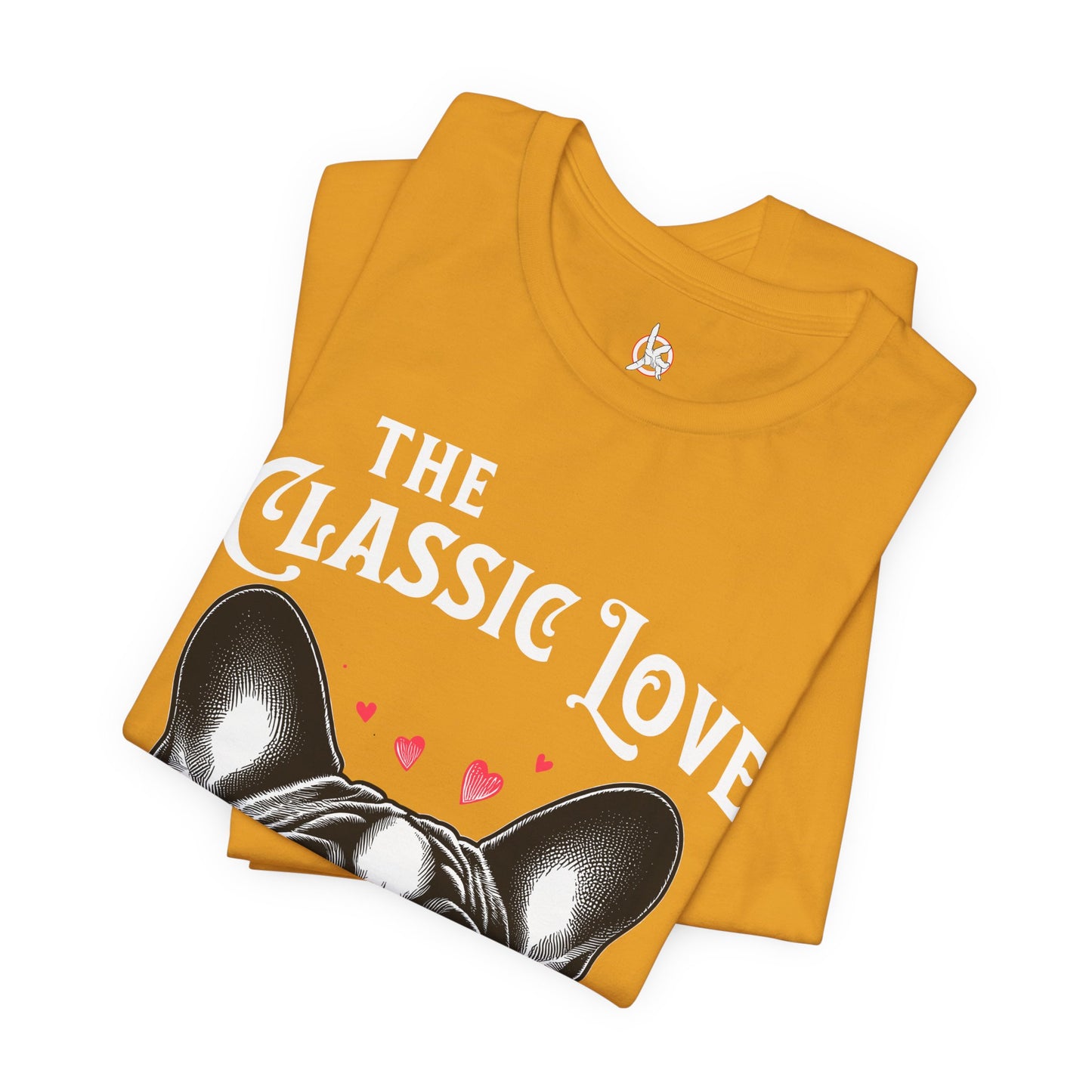 FPD - Unisex T-shirt - Pug Classic Love Tee – Cute Dog Lover Statement Shirt