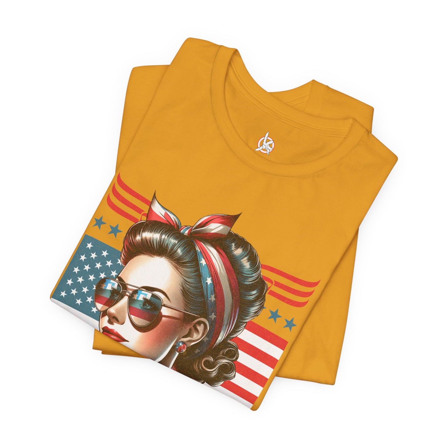 American Mom T-Shirt – Patriotic Tee for Moms
