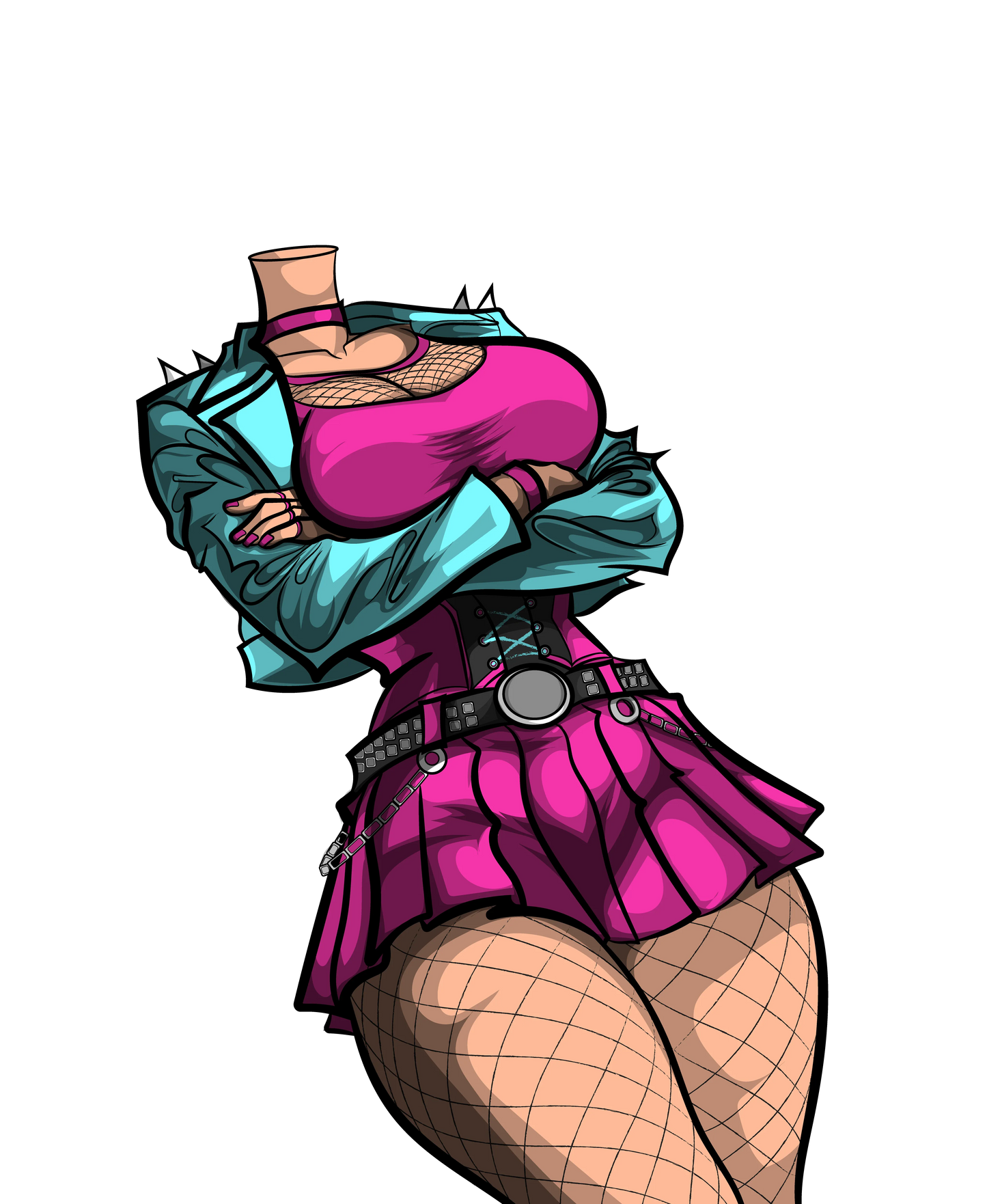 Free Digital Art Template – Editable Adobe Illustrator Vector Sample