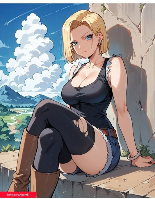 Free Anime Digital Art Template | Vector Illustration (.AI + PNG) – Episode 2