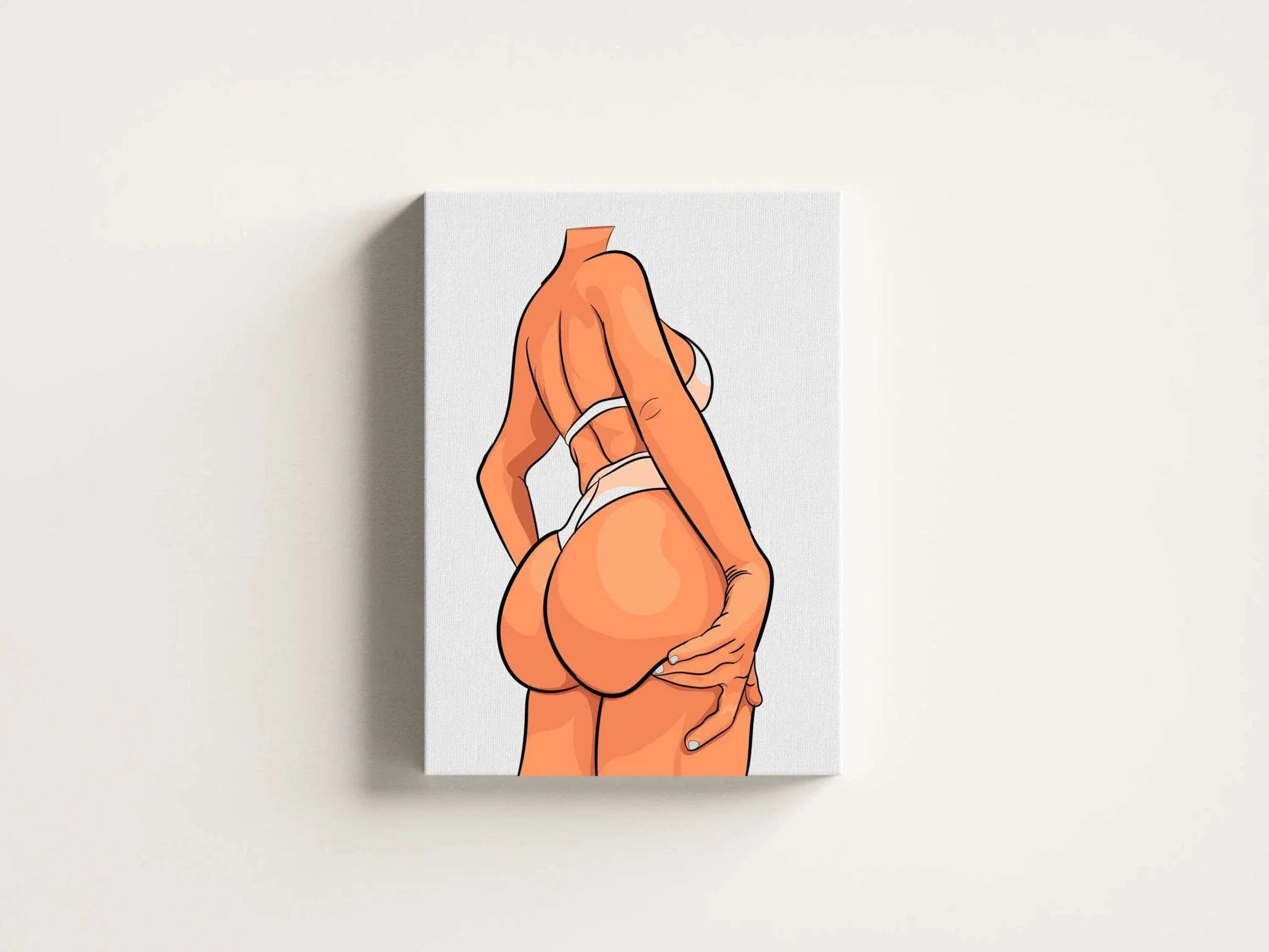 Digital baked art of Model 11 in white bikini showcasing lifelike anatomy and detailed shading.