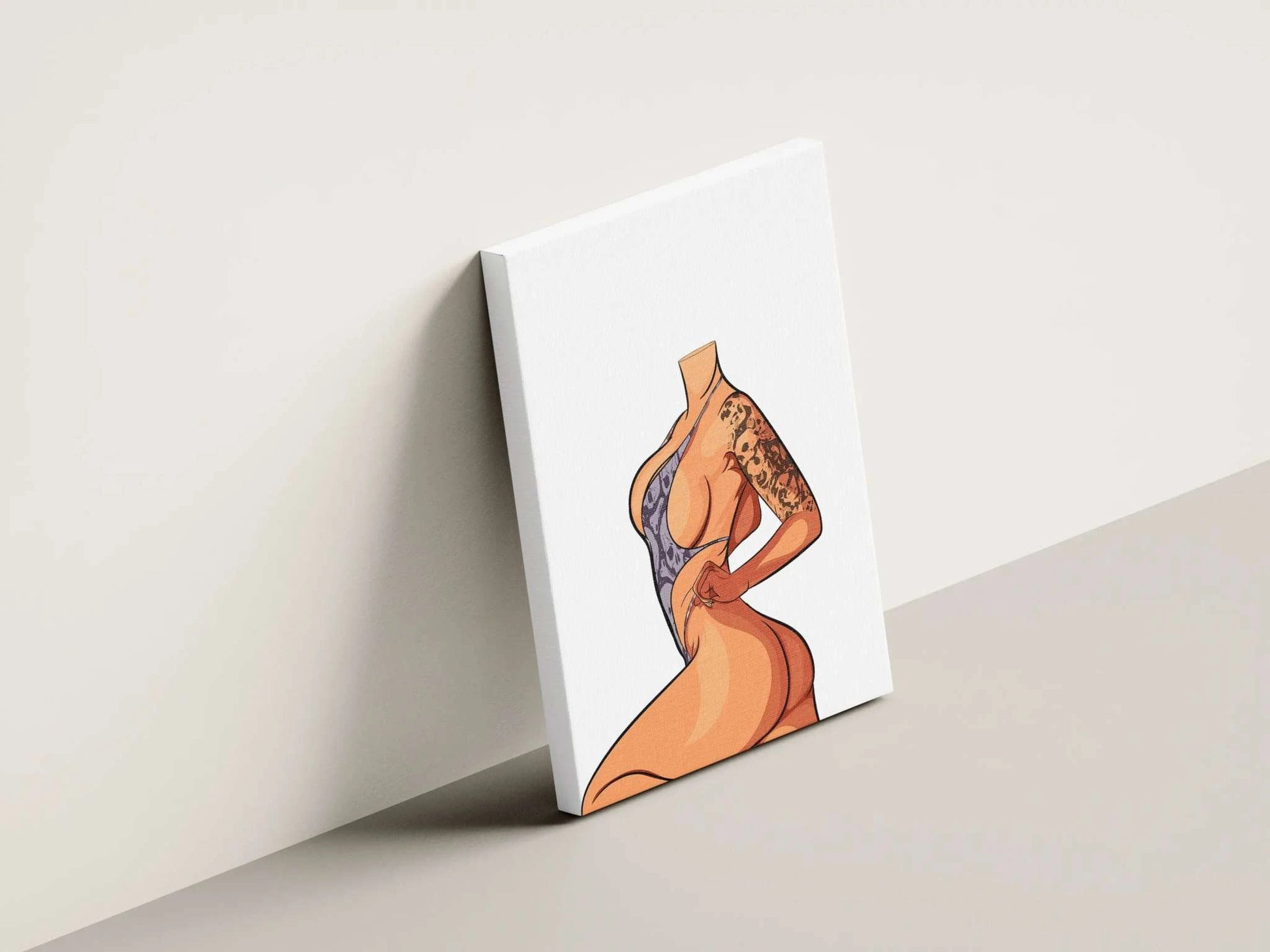 Model 3 Baked Art digital illustration on a canvas, showcasing a detailed and artistic depiction perfect for design projects.