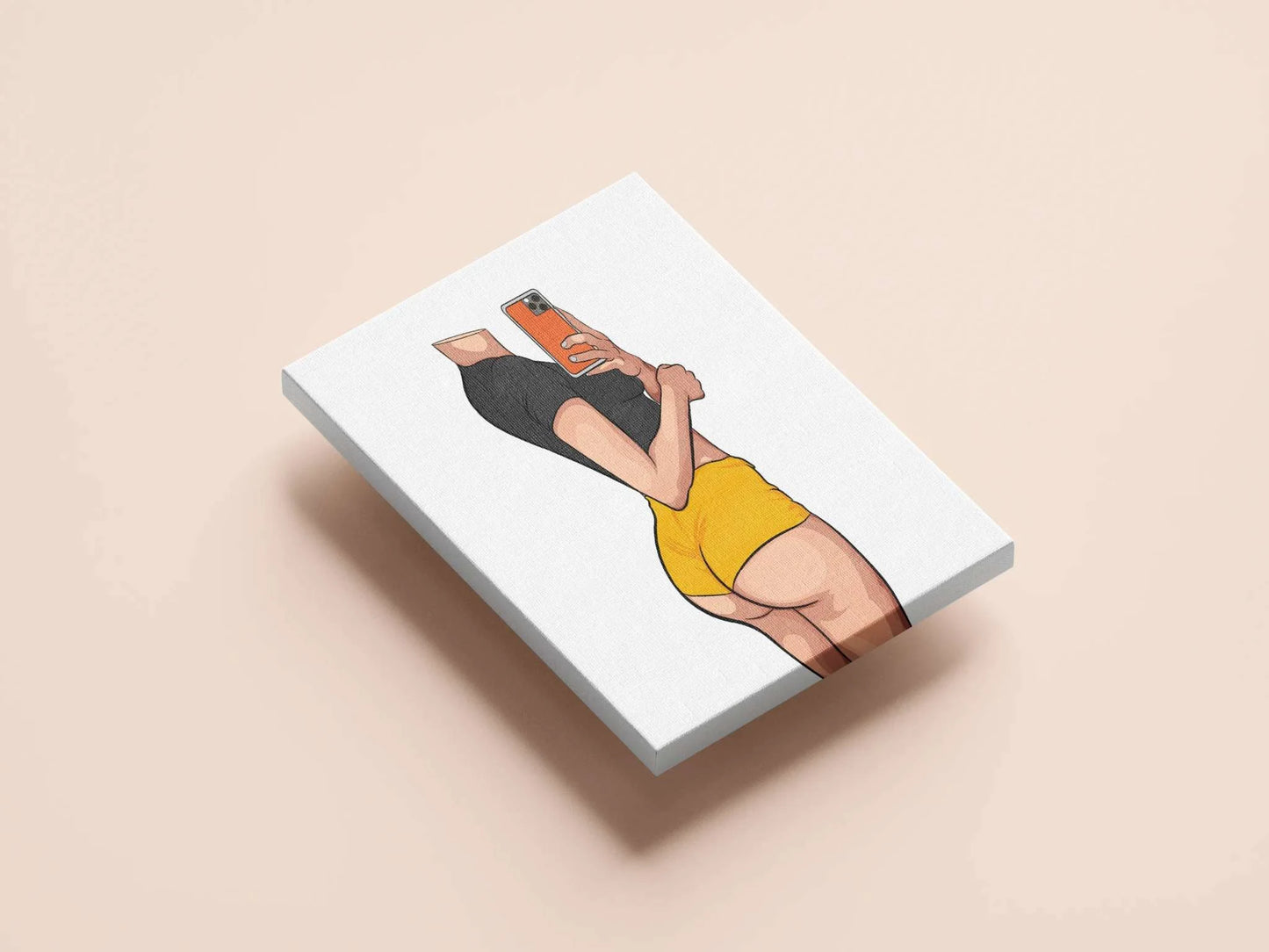 Model 42 - Baked Art digital artwork featuring vibrant colors and a confident pose, ideal for creative projects.