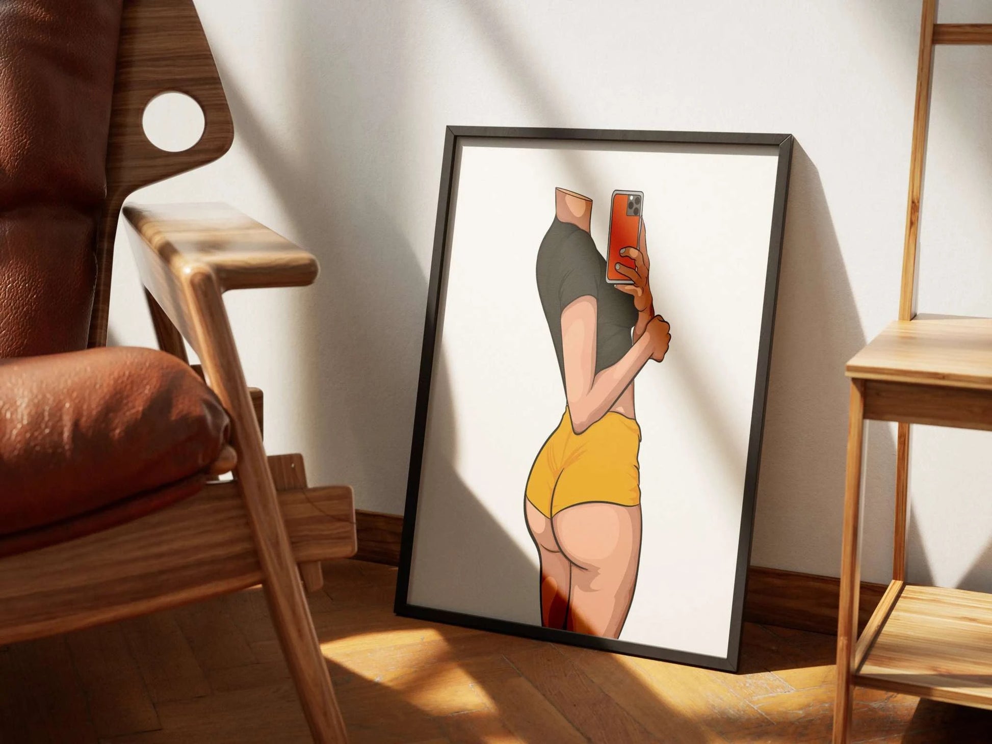 Model 42 - Baked Art digital artwork in frame, featuring vibrant colors and modern aesthetics.