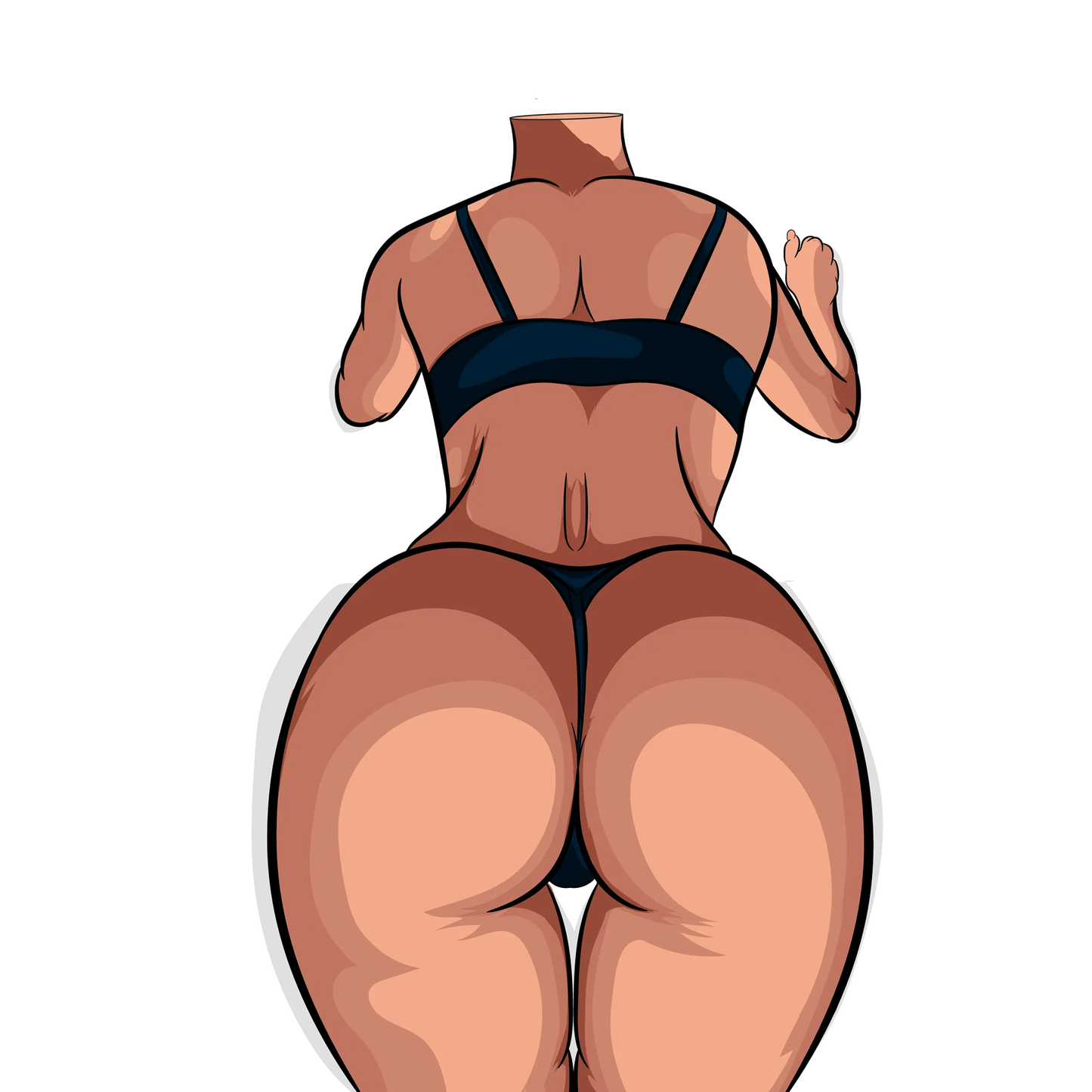 Digital artwork of Lingerie Model 49 with dynamic design and vibrant colors.