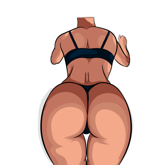 Digital artwork of Lingerie Model 49 with dynamic design and vibrant colors.