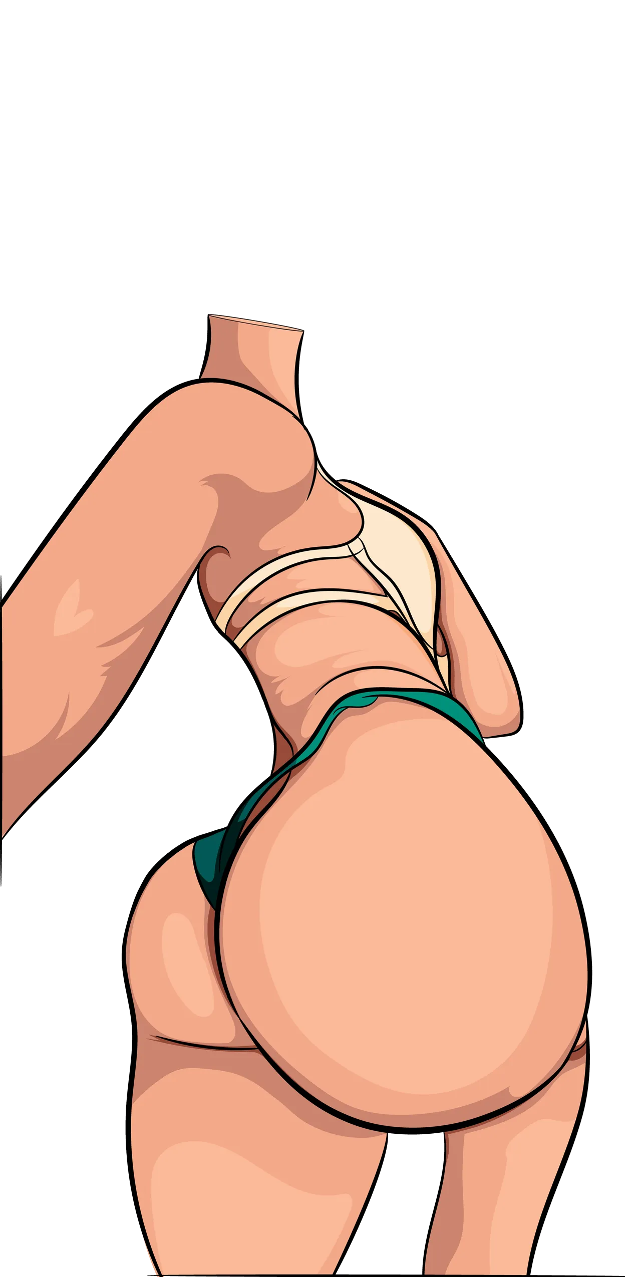 Baked Art - Model 66 vibrant illustration with bold lines and rich colors.