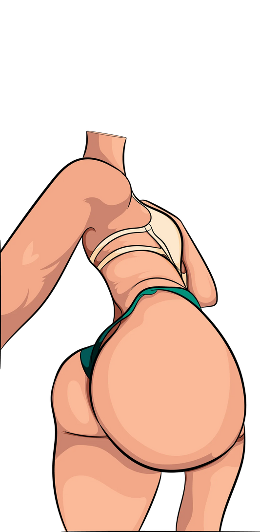 Baked Art - Model 66 vibrant illustration with bold lines and rich colors.