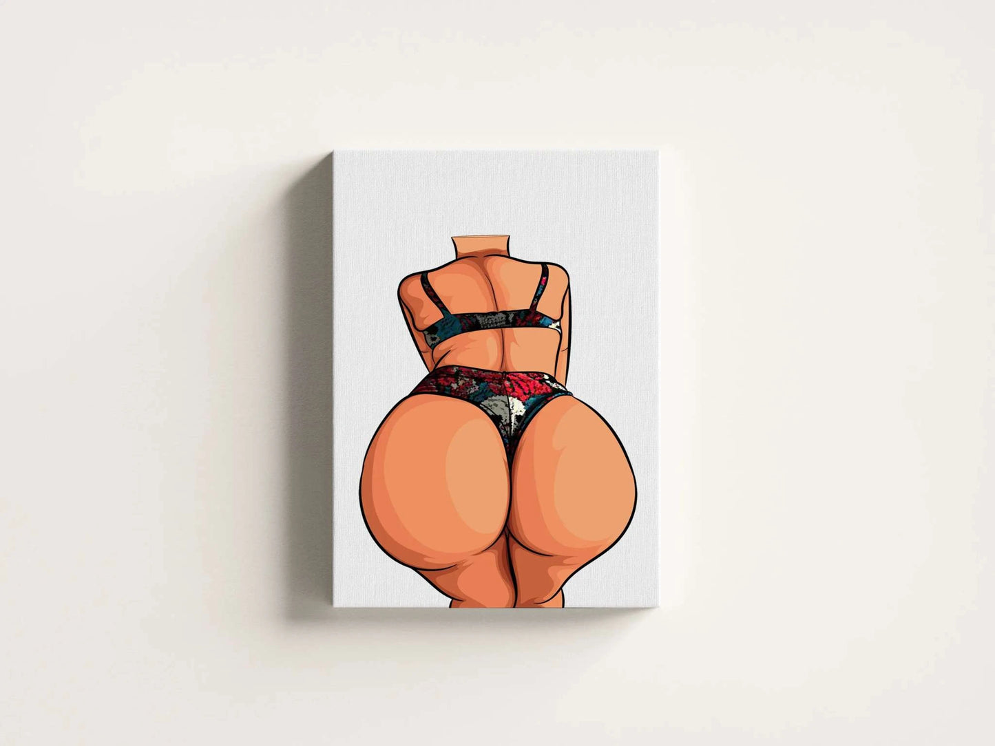 Digital artwork of Lingerie Model 6 by Digitalized Arts, featuring intricate baked art design.