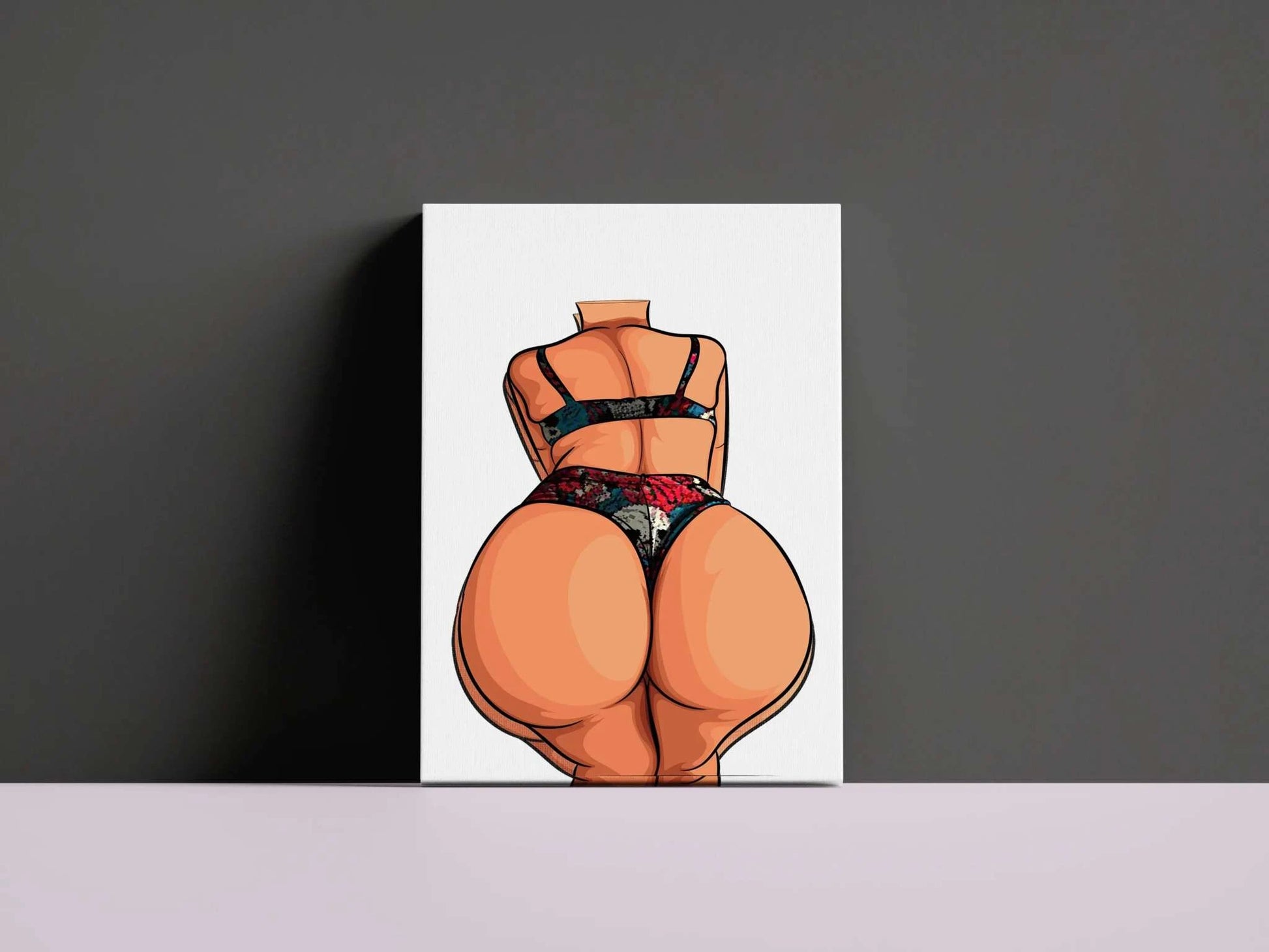 Lingerie Model 6 digital artwork with intricate detailing, lifelike proportions, and captivating textures by Digitalized Arts.