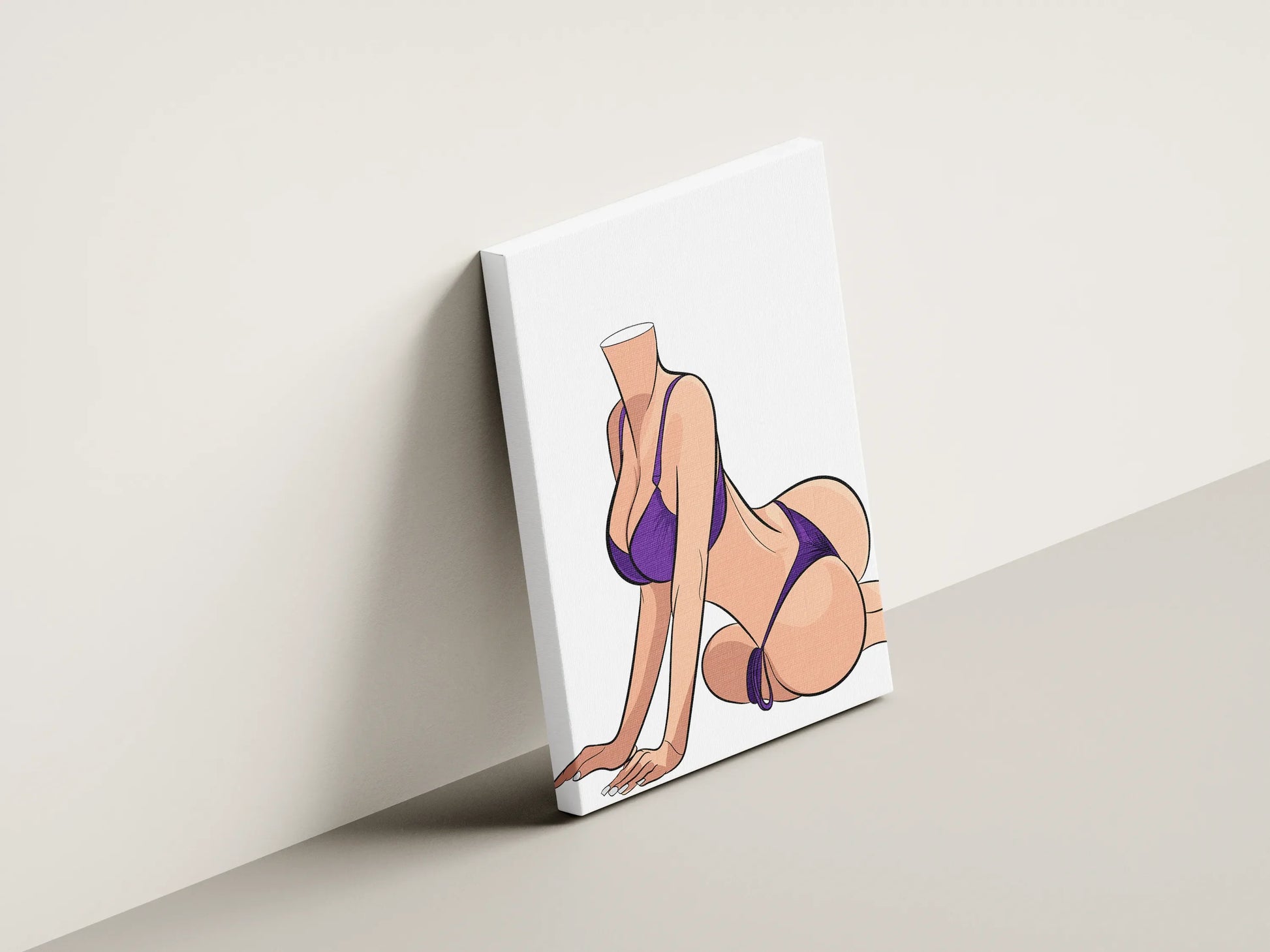 Baked Art Model 74 digital artwork in sleek, modern style with bold colors, available as customizable PNG and Illustrator file.