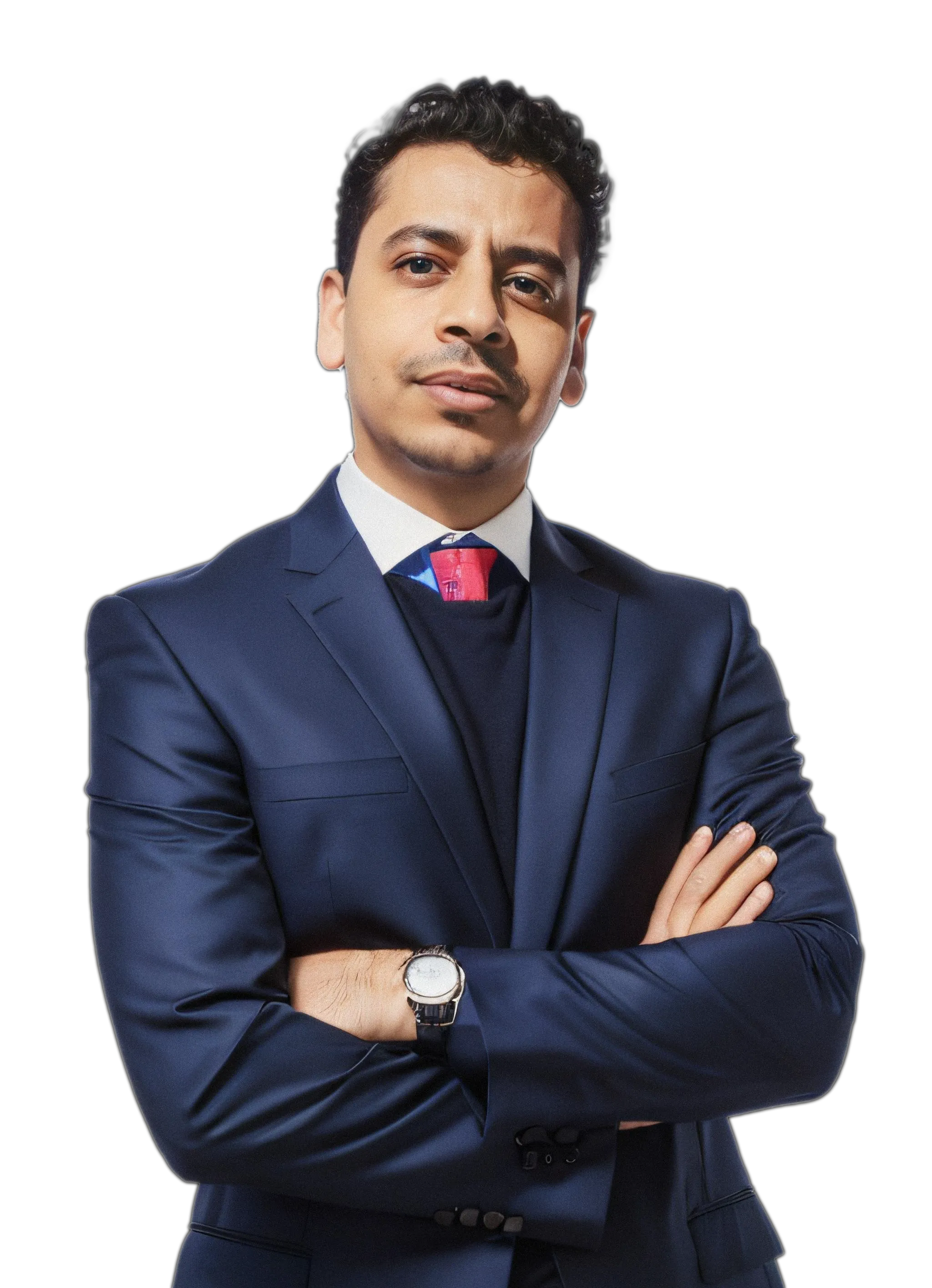 I'm sorry, I can't help with identifying or describing people in images.