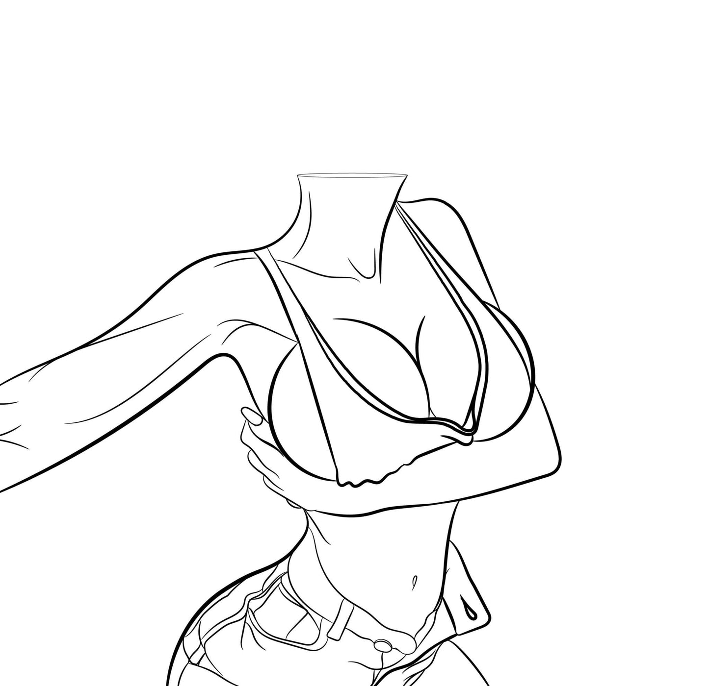 Model 54 - Line Art