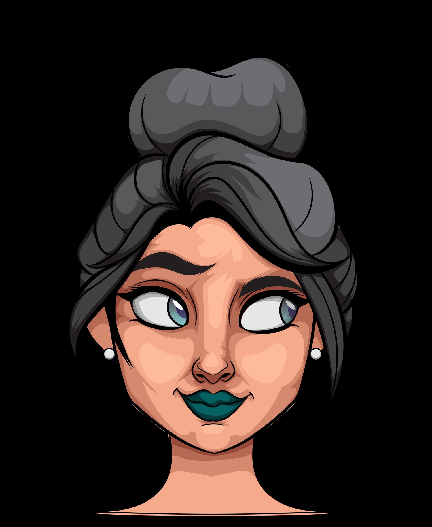 Baked Art Character Faces