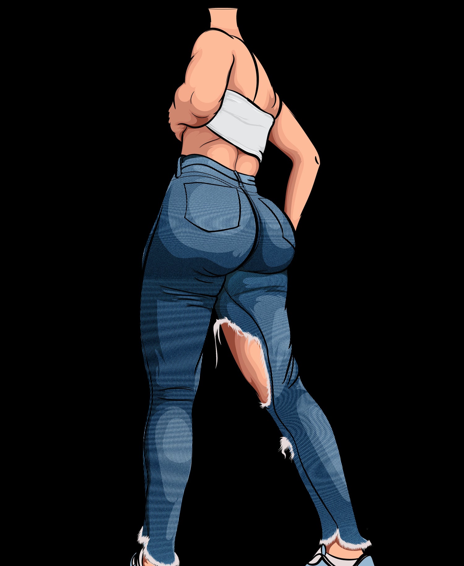 Baked Art - Jeans-Denim Art