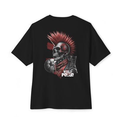 F&BPD - World Peace Oversized Tee – Hope & Unity Statement Shirt