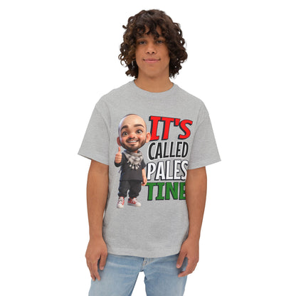 It’s Called Palestine Oversized Tee – Bold Pro-Palestine Graphic Shirt - FPD