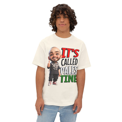 It’s Called Palestine Oversized Tee – Bold Pro-Palestine Graphic Shirt - FPD