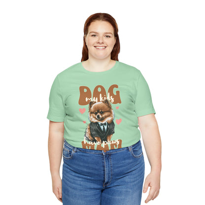 Dog Mom T-Shirt | Cute Pet Lover Unisex Tee - FPD
