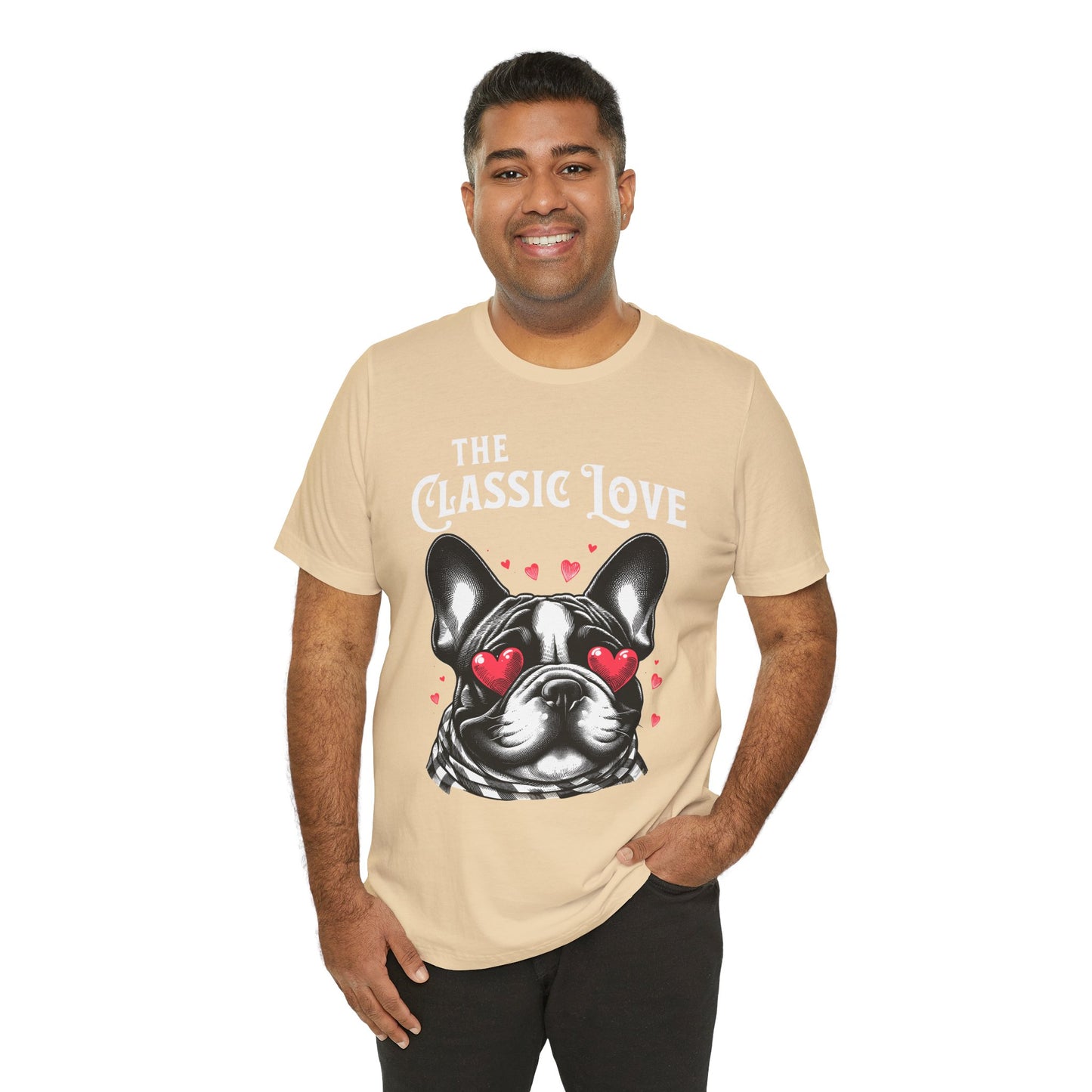 FPD - Unisex T-shirt - Pug Classic Love Tee – Cute Dog Lover Statement Shirt