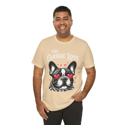 FPD - Unisex T-shirt - Pug Classic Love Tee – Cute Dog Lover Statement Shirt