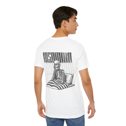 F&BPD - Unisex T-shirt - Insomnia Tee – Late Night Mind Battle Statement Shirt
