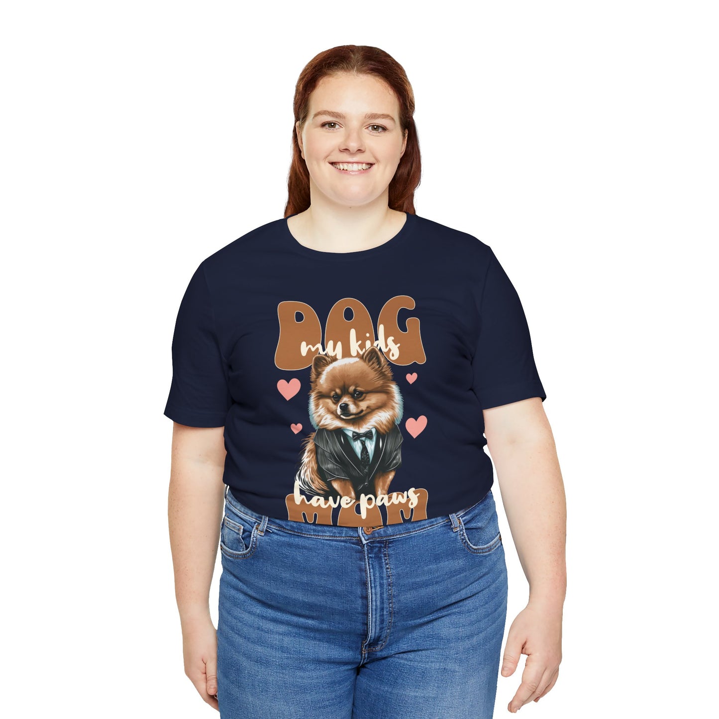 Dog Mom T-Shirt | Cute Pet Lover Unisex Tee - FPD