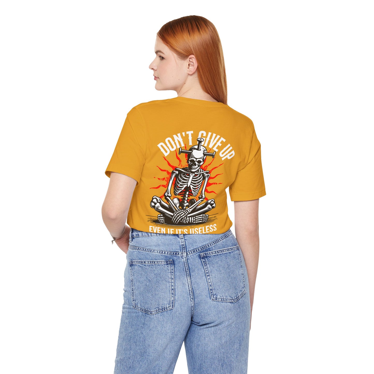 F&BPD - Don’t Give Up Unisex Tee – Persistence Statement Shirt
