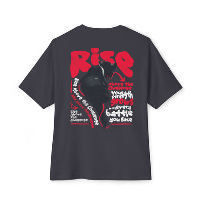 F&BPD - Rise Oversized Tee – Mental Armor & Empowerment Streetwear