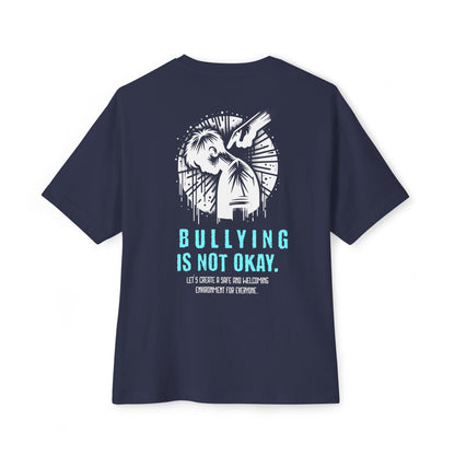 F&BPD - Bullying is NOT okay - Unisex Oversized T-shirt