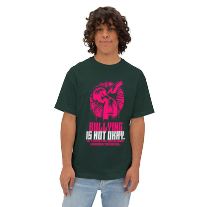 FPD - Bullying Is Not Okay Oversized Tee — Anti-Bullying Statement Shirt