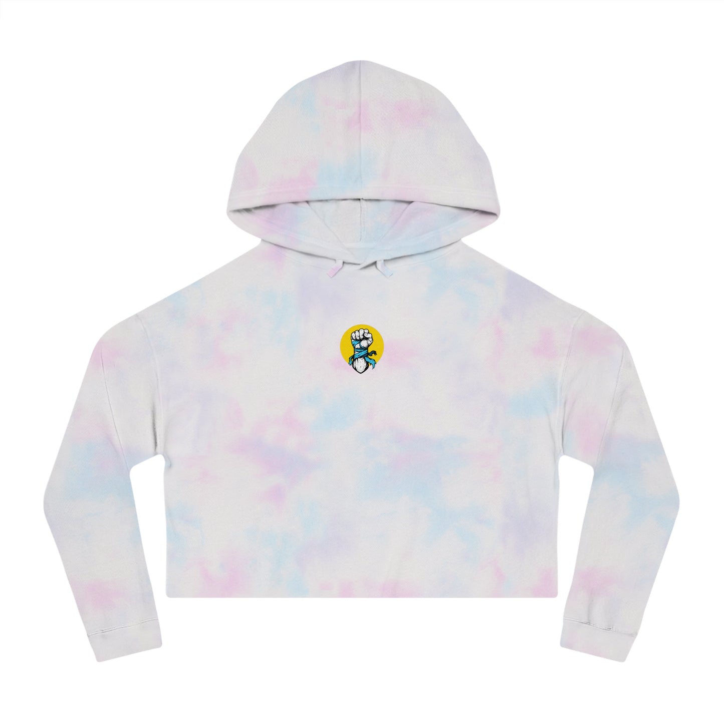 Bullying is NOT okay - Cropped Hooded Sweatshirt