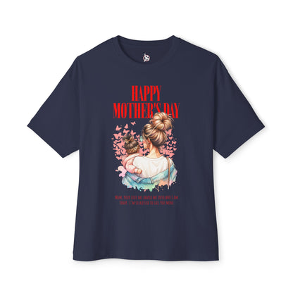 Happy Mother’s Day Oversized T-Shirt – Relaxed Fit Gift for Moms