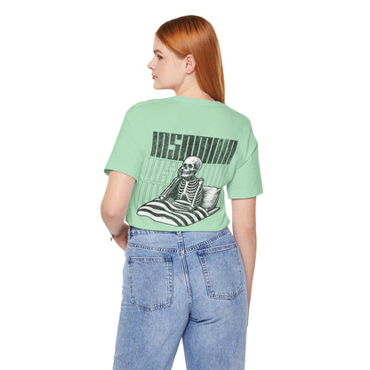 F&BPD - Unisex T-shirt - Insomnia Tee – Late Night Mind Battle Statement Shirt
