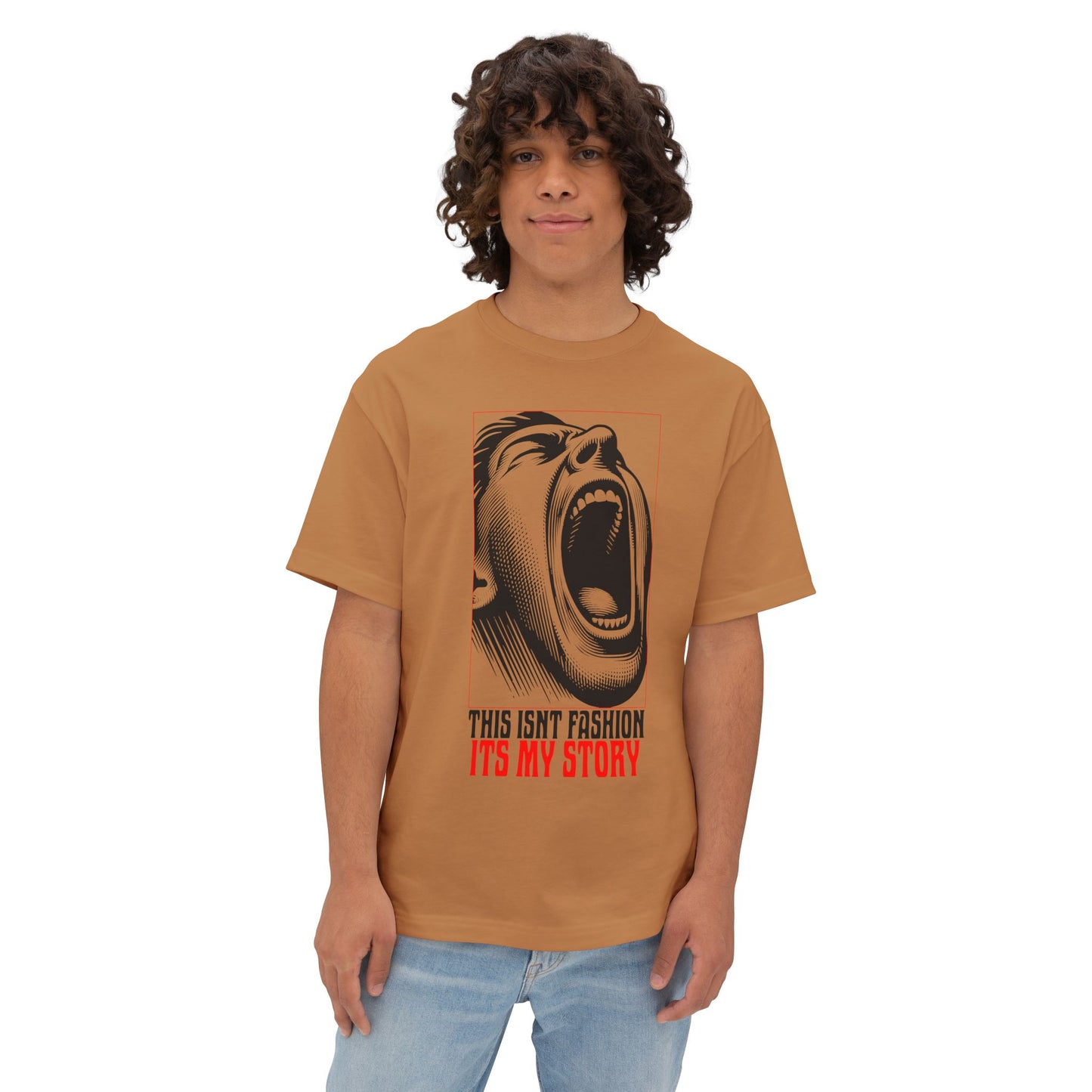 FPD - This Isn’t Fashion, It’s My Story Oversized Tee – Self-Expression Shirt